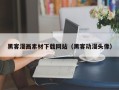 抚顺黑客漫画素材下载网站（黑客动漫头像）